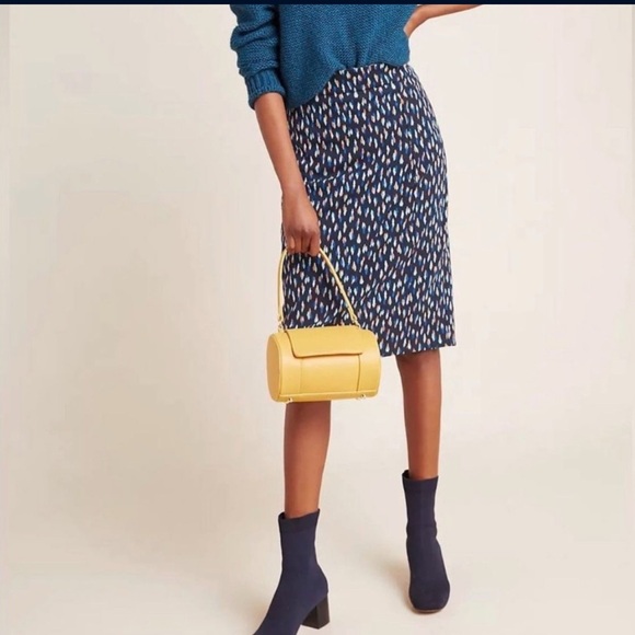 Maeve by Anthropologie “Debra” faux wrap skirt sz 6 NWT - Picture 4 of 6